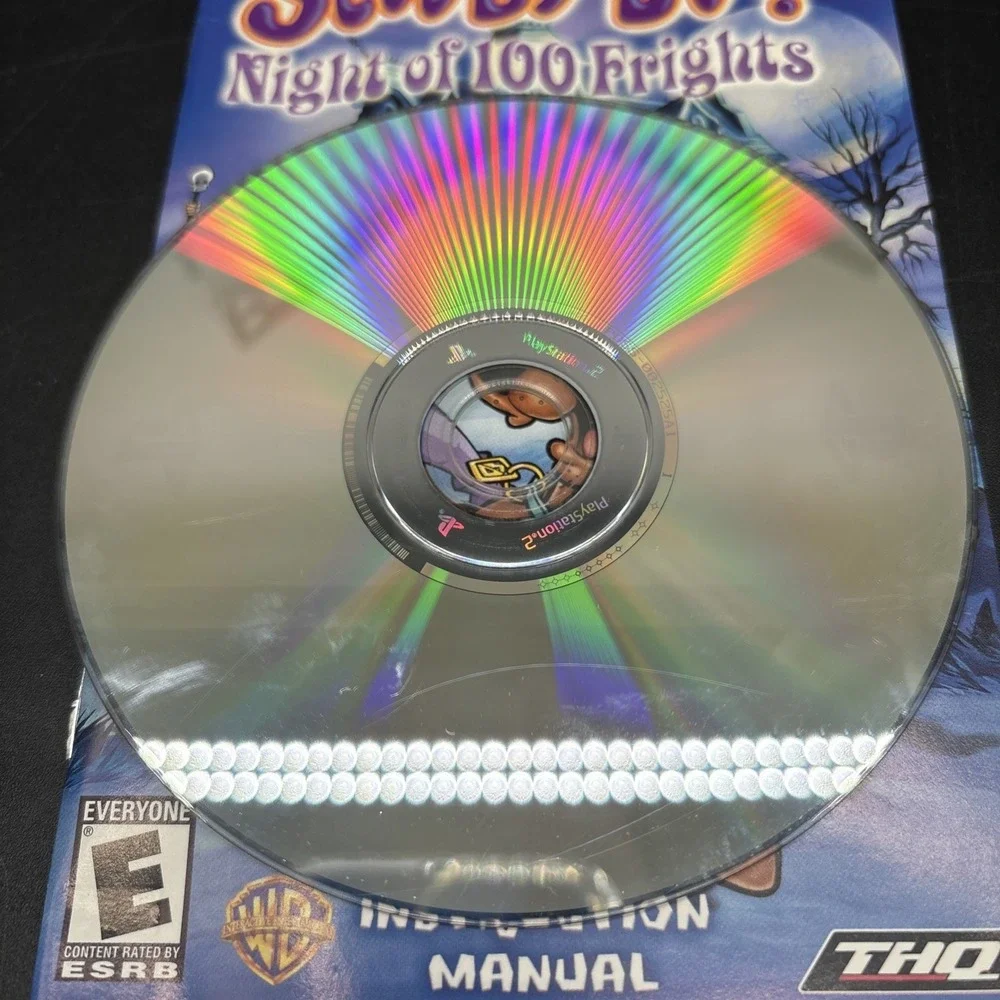 Scooby-Doo!‎ Night of 100 Frights (Sony PlayStation 2, 2002) CIB Good Condition
